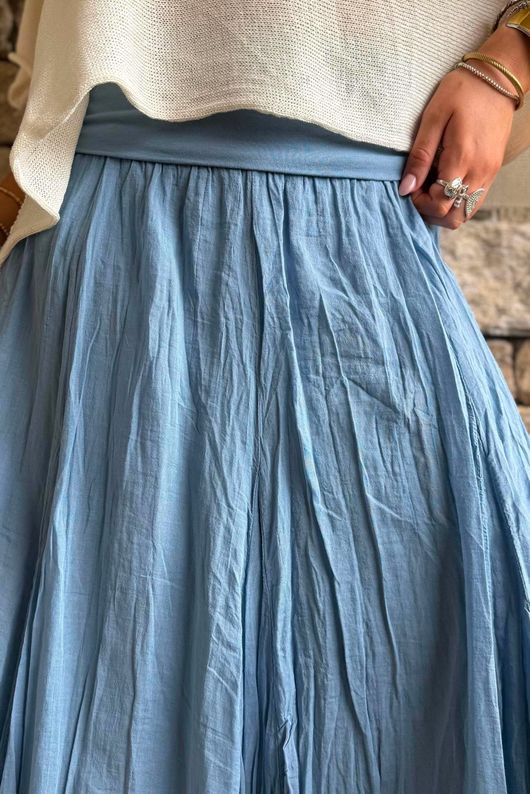 Songbird Bandeau Skirt Dress Bridgerton Blue